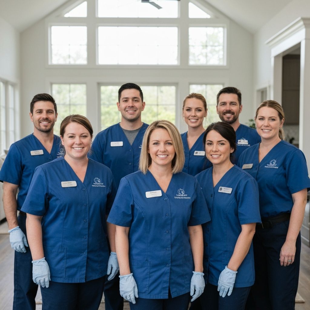 ERF Cleaners team ready to serve Hilton Head