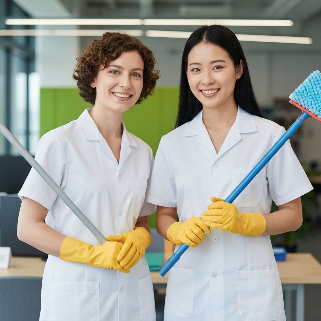 ERF Cleaners professional team