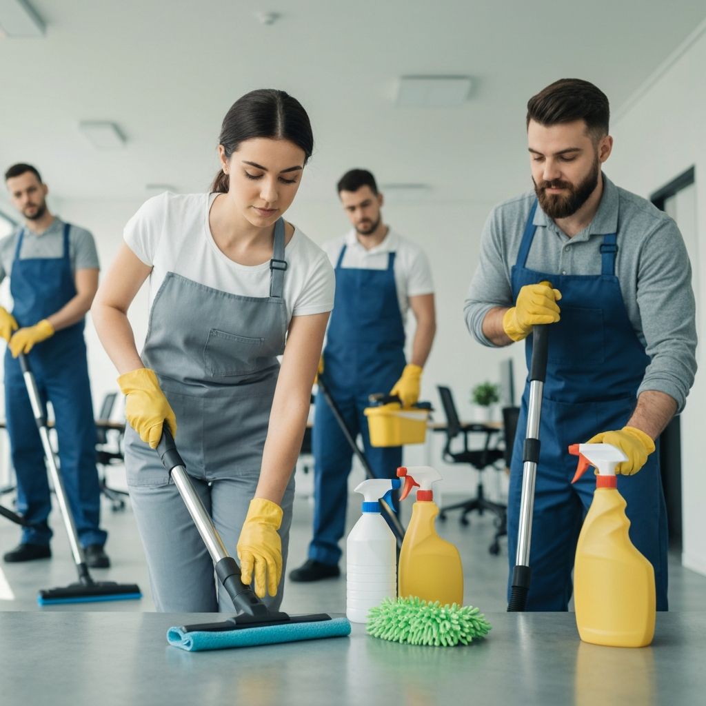 ERF Cleaning team providing house cleaning services in Shipyard