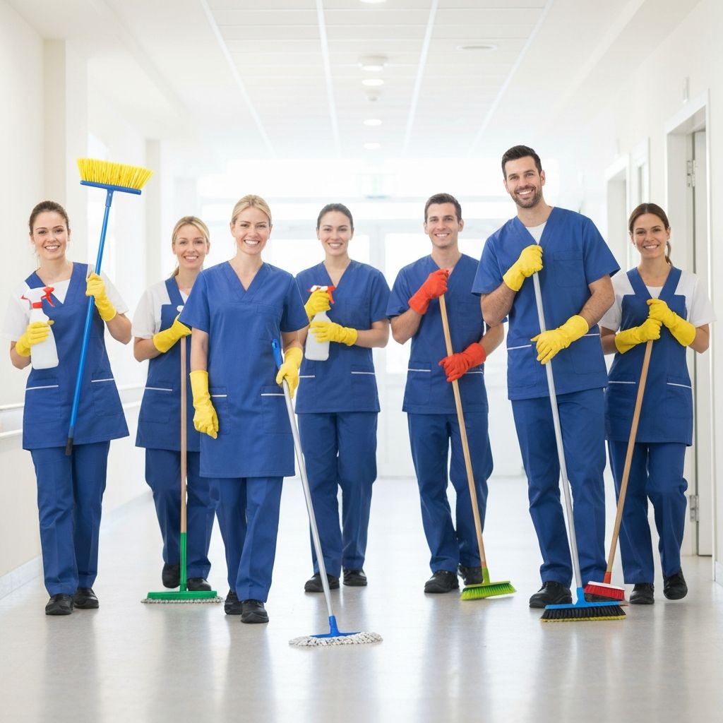 ERF Cleaners professional team