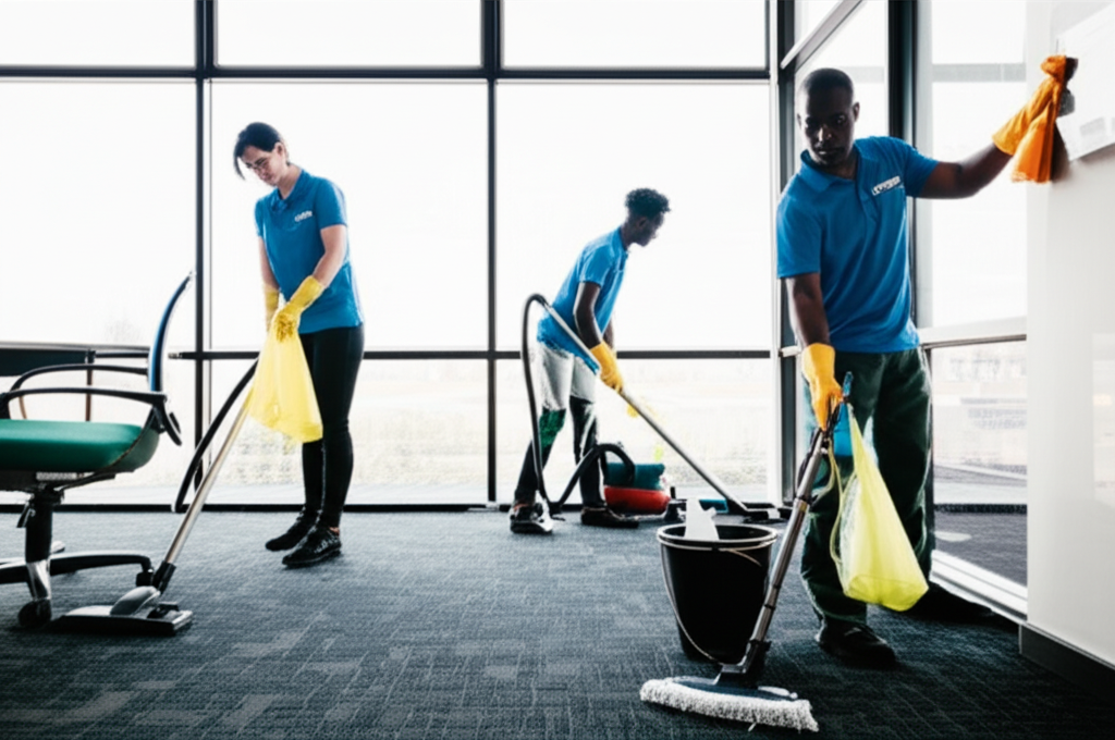 ERF Cleaning team providing house cleaning services in Palmetto Dunes