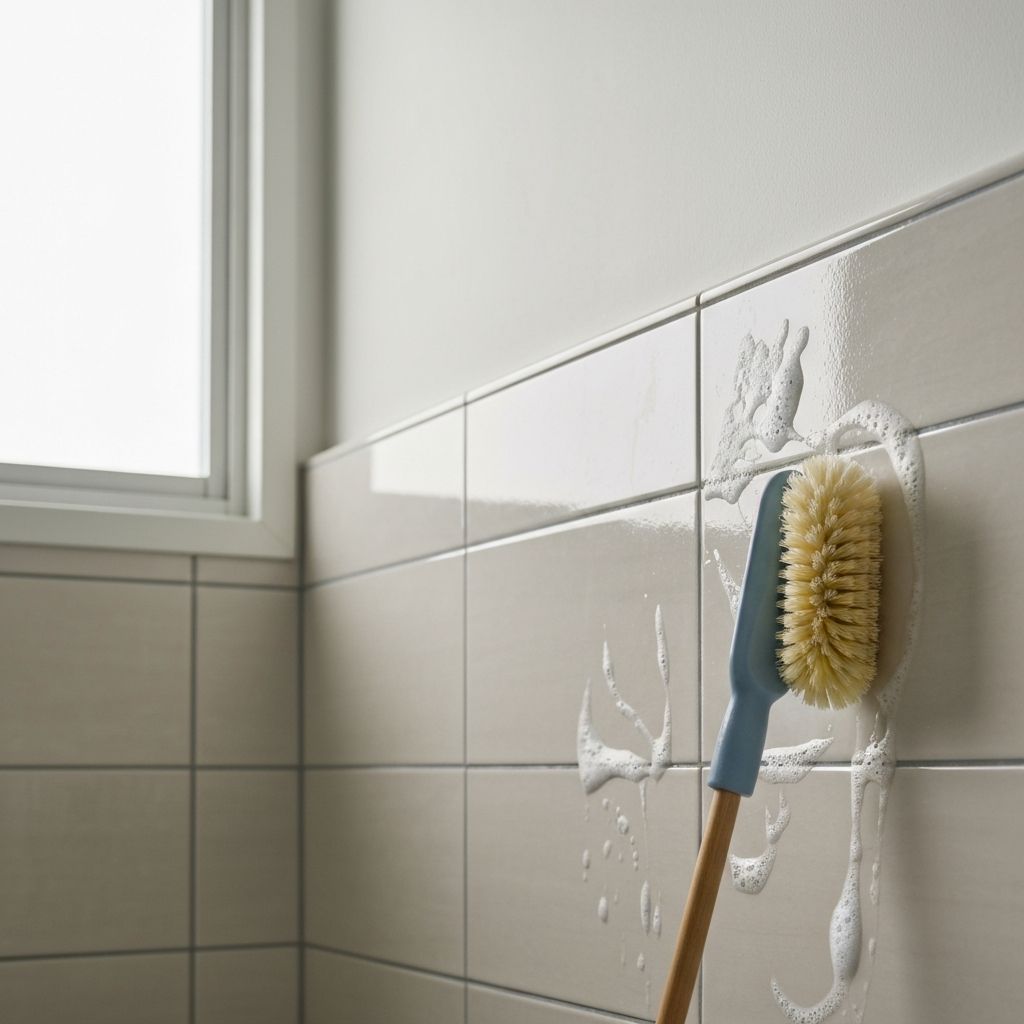 Professional deep cleaning service in action